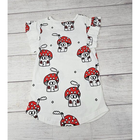 NWT Little Horn Sold Out Mushroom‎ Girls T-Shirt Size 5Y - Picture 4 of 4